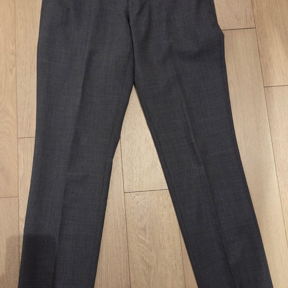 Banana Republic Charcoal Tailored Trousers